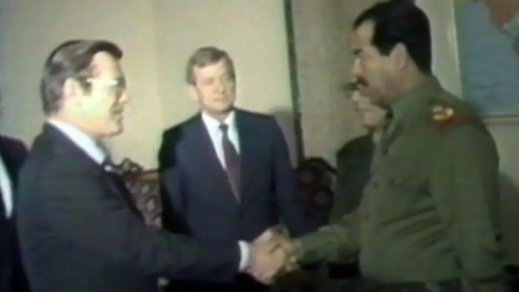 Was saddam hussein pro israel?