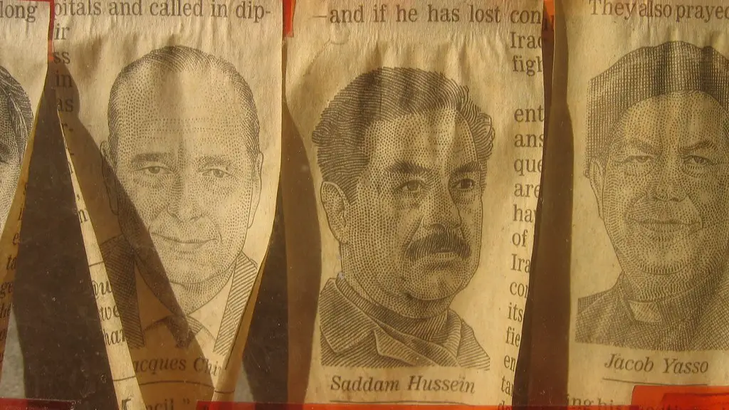 How did saddam hussein became president of iraq?