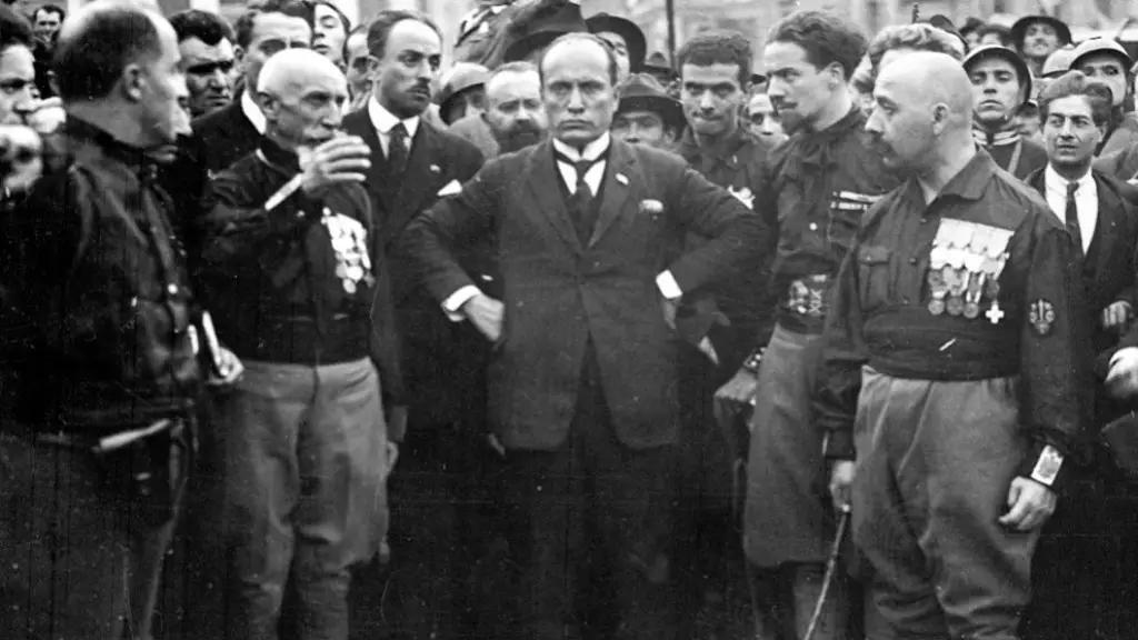 How did benito mussolini treat his people?