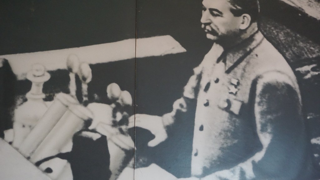 A picture of joseph stalin?